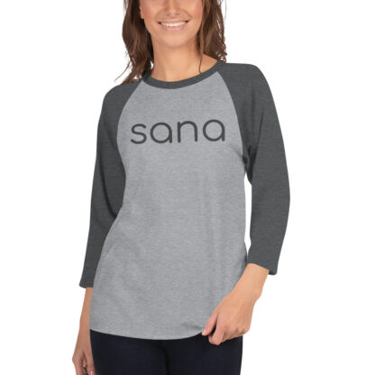 Unisex 3/4 Sleeve Raglan Shirt - Image 3